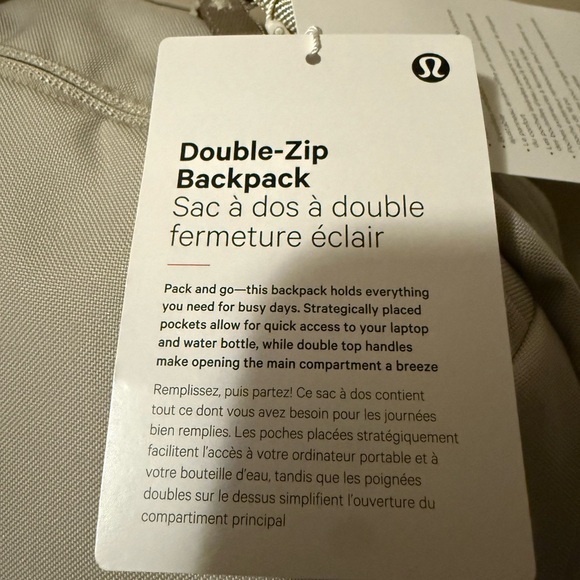 Lululemon Double Zip Backpack - Picture 4 of 8